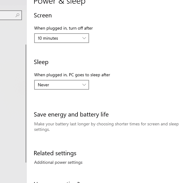 windows 10 crashes on sleep